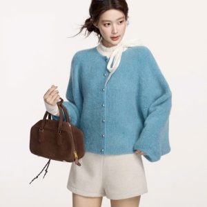 Áo Cardigan Xanh